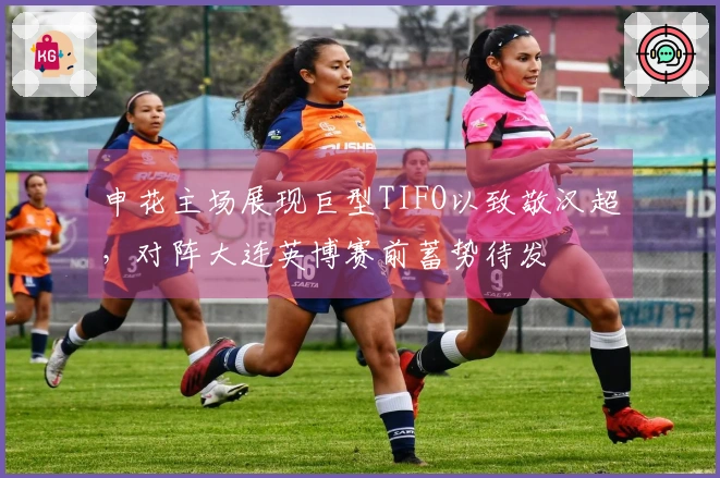 申花主场展现巨型TIFO以致敬汉超，对阵大连英博赛前蓄势待发